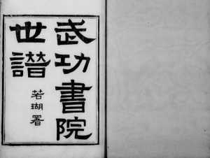 1900年修苏氏武功书院世谱 广东苏姓电子版族谱下载