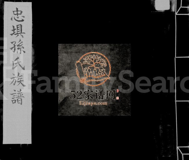 1933年修孙氏族谱忠埧 广东孙姓电子版家谱下载
