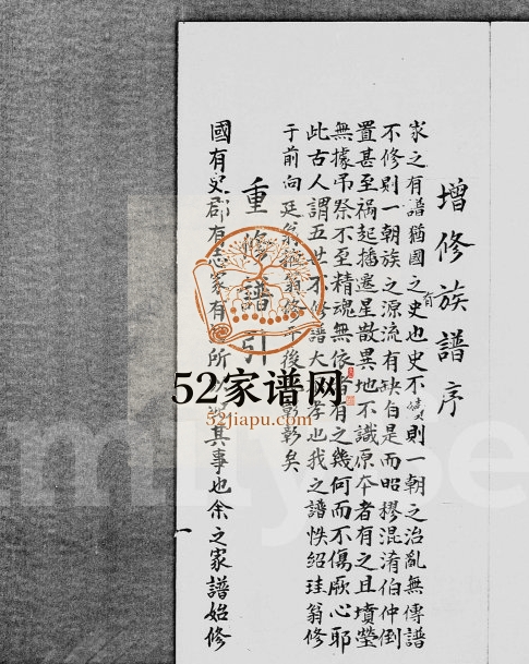 1930年修新会凌冲谭氏族谱 广东谭姓电子版家谱下载