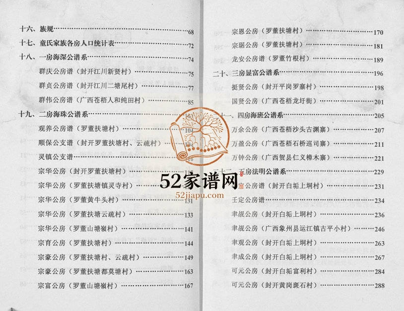 2005年修封开童氏族谱[不分卷]广东童姓电子版家谱下载