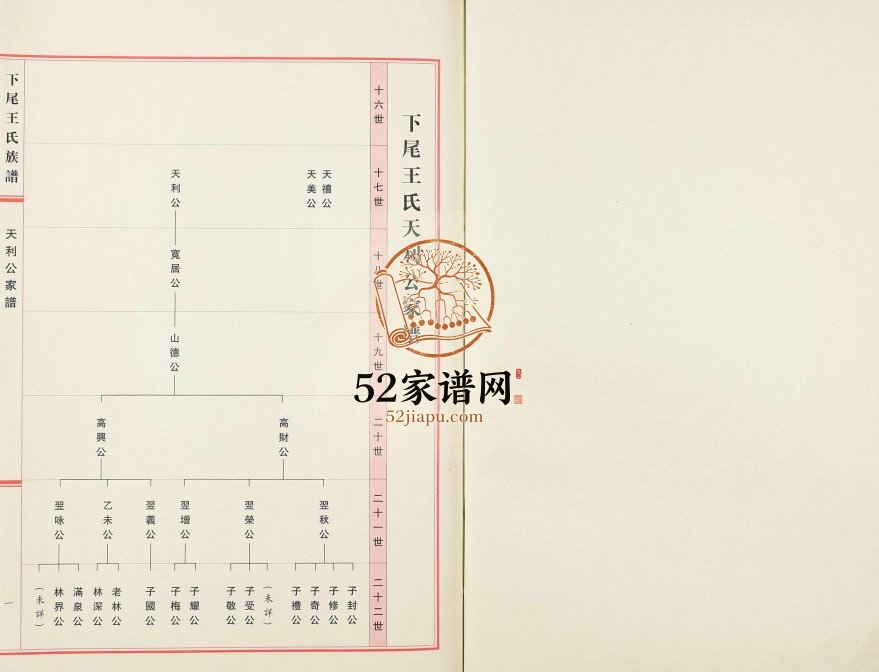2011年修下尾王氏族谱 广东揭阳王姓电子版家谱下载