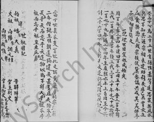 1966年新界榕树澳村温氏族谱 广东 香港温姓电子版家谱下载