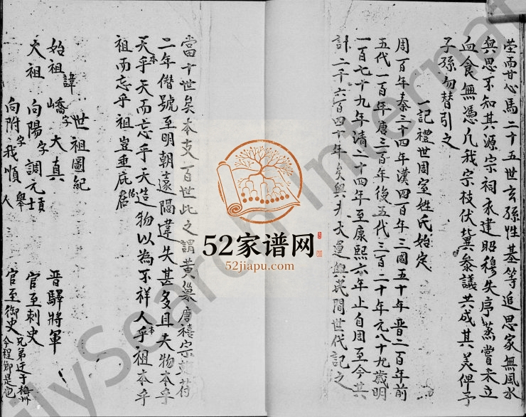 1966年新界榕树澳村温氏族谱 广东 香港温姓电子版家谱下载
