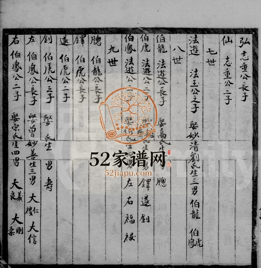 1809年修[温氏族谱]广东五华温姓电子版家谱下载