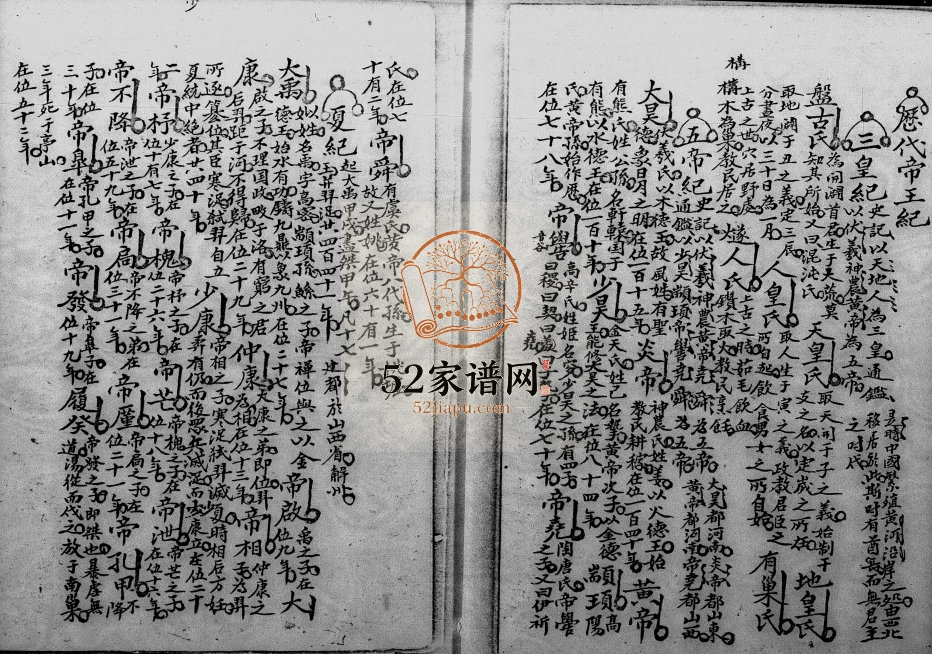 1944年修翁玉清书束 广东深圳 香港翁氏电子版族谱下载