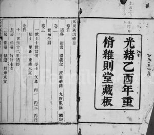 1885年重修吴氏族谱[11卷含卷首]广东中山 香港维则堂吴姓电子版家谱下载