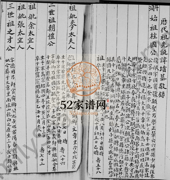 1980年修伍氏九族家谱 广东顺德伍姓电子版族谱下载