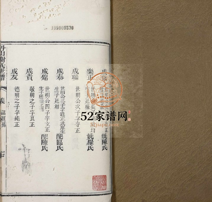 1894年三修丹山谢氏世谱 广东南海谢姓电子版族谱下载