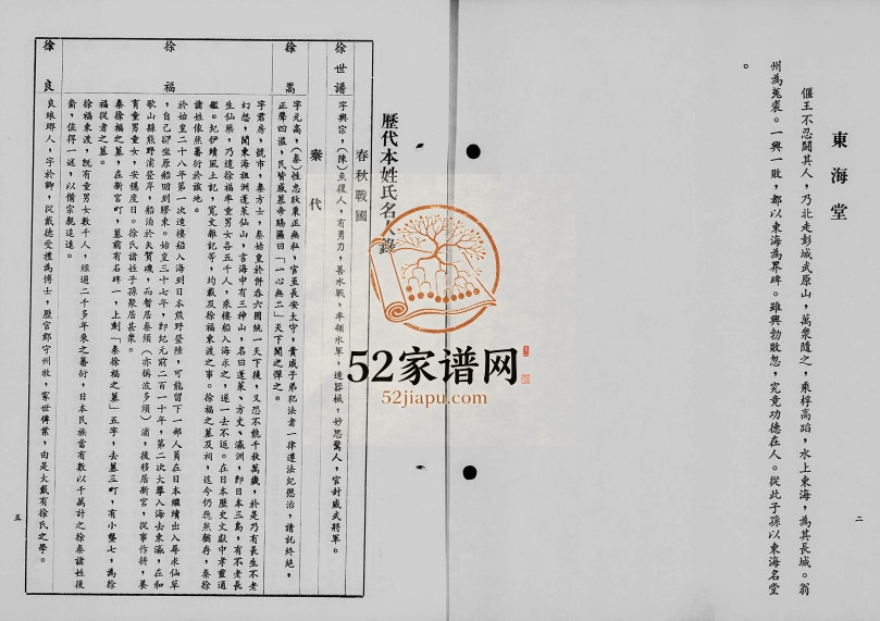 1978年修徐氏族谱[不分卷]台湾新竹东海堂徐姓电子版家谱下载