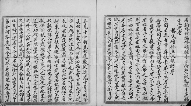 [杨氏族谱] 广东 台湾杨姓电子版家谱下载
