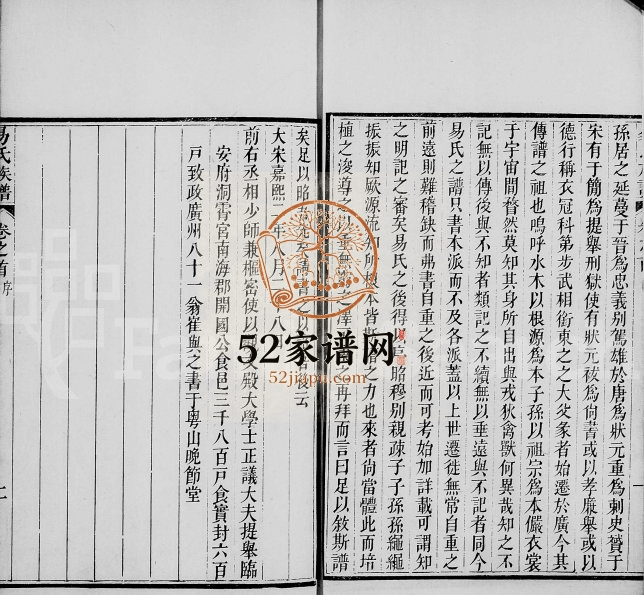 1873年修新会玉桥易氏族谱[23卷]广东易姓电子版家谱下载
