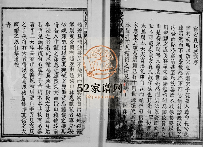 1919年修罗湖袁氏家谱 广东深圳 香港袁姓电子版族谱下载