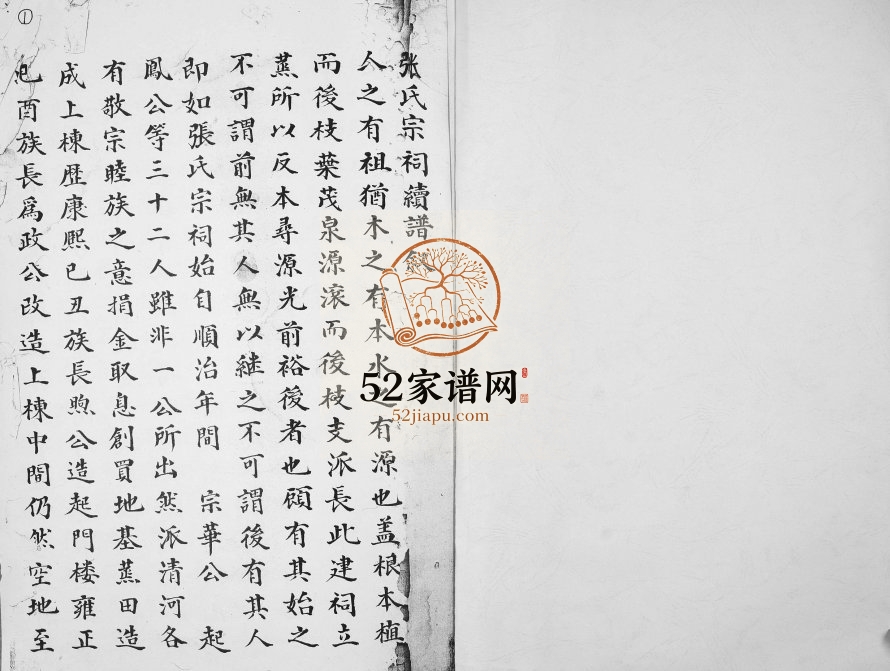 1813年修张氏宗祠续谱 广东连平清河堂张姓电子版族谱下载