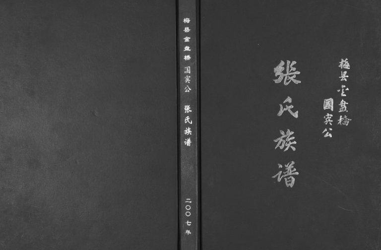 2007年修梅县金盘桥国宾公张氏族谱 广东张姓电子版家谱下载