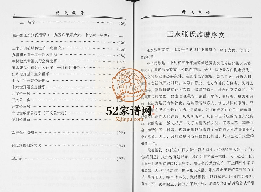 2009年修梅县城东玉水张氏族谱 广东张姓电子版家谱下载