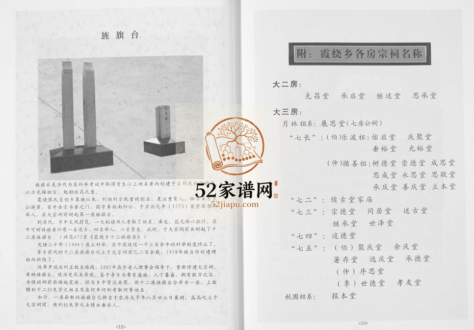 2009年修霞绕张氏族谱乡志[2卷]广东饶平张姓电子版家谱下载