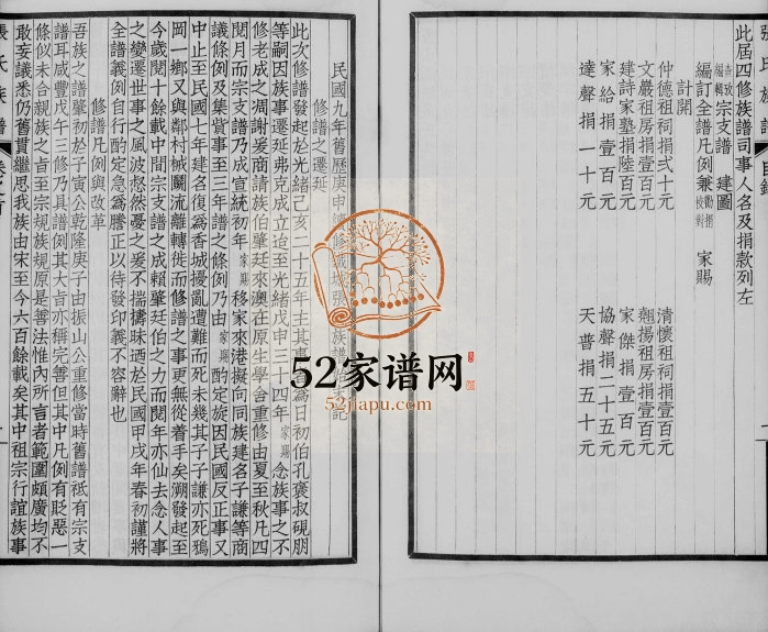 1934年修香山铁城张氏族谱 广东曲江张姓电子版家谱下载