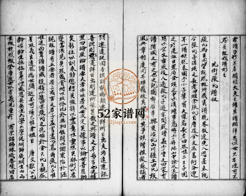 1935年重修张氏瑞云祖房家谱 广东新会张姓电子版族谱下载