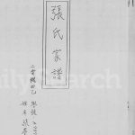 1984年修张氏家谱 广东罗定 台湾嘉义张姓电子版族谱下载