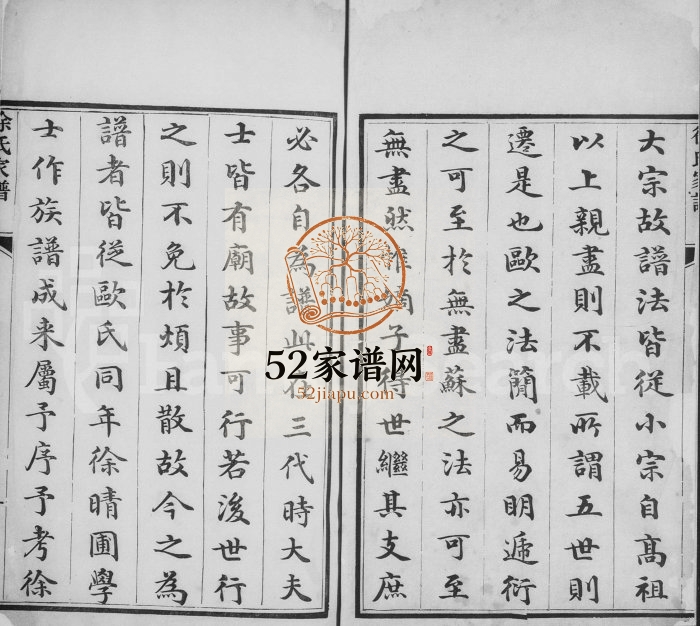1824年修徐氏家谱 河北天津徐姓电子版族谱下载