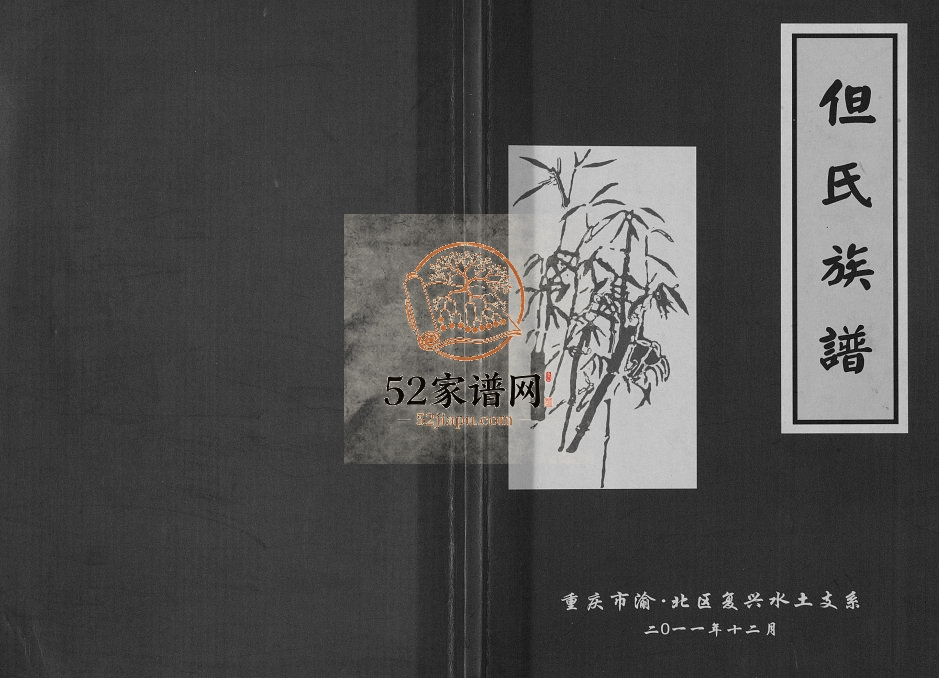 2011年修但氏族谱[不分卷]重庆 渝北但姓电子版家谱下载