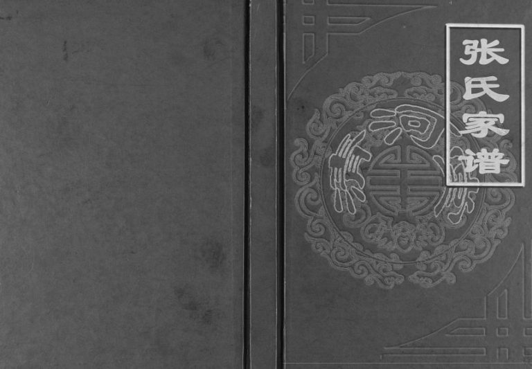 2008年修张氏家谱 重庆 开州区张姓电子版族谱下载