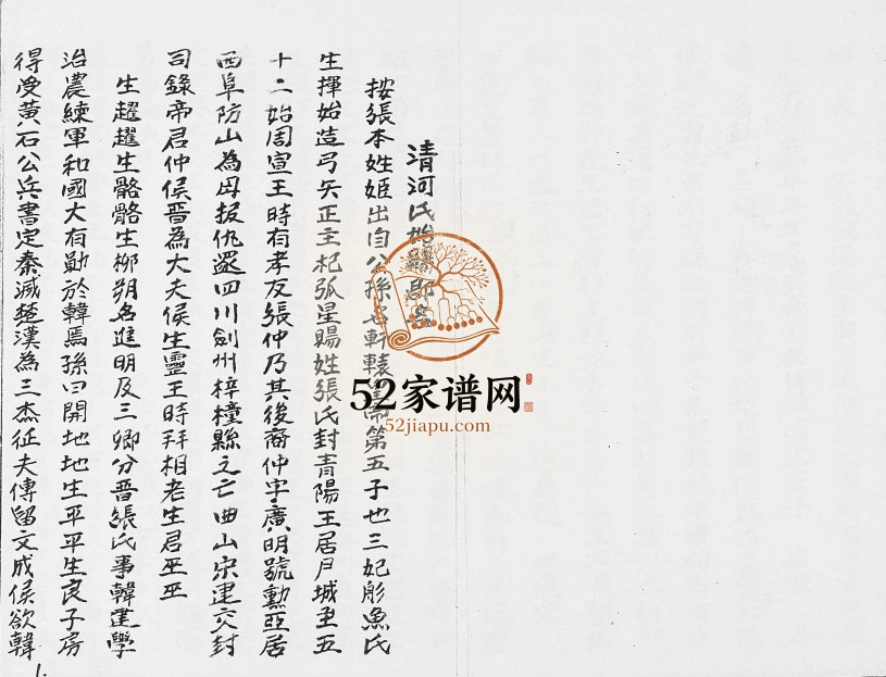 2008年修重庆市巴县云篆山石马乡张氏家谱 巴南张姓电子版族谱下载