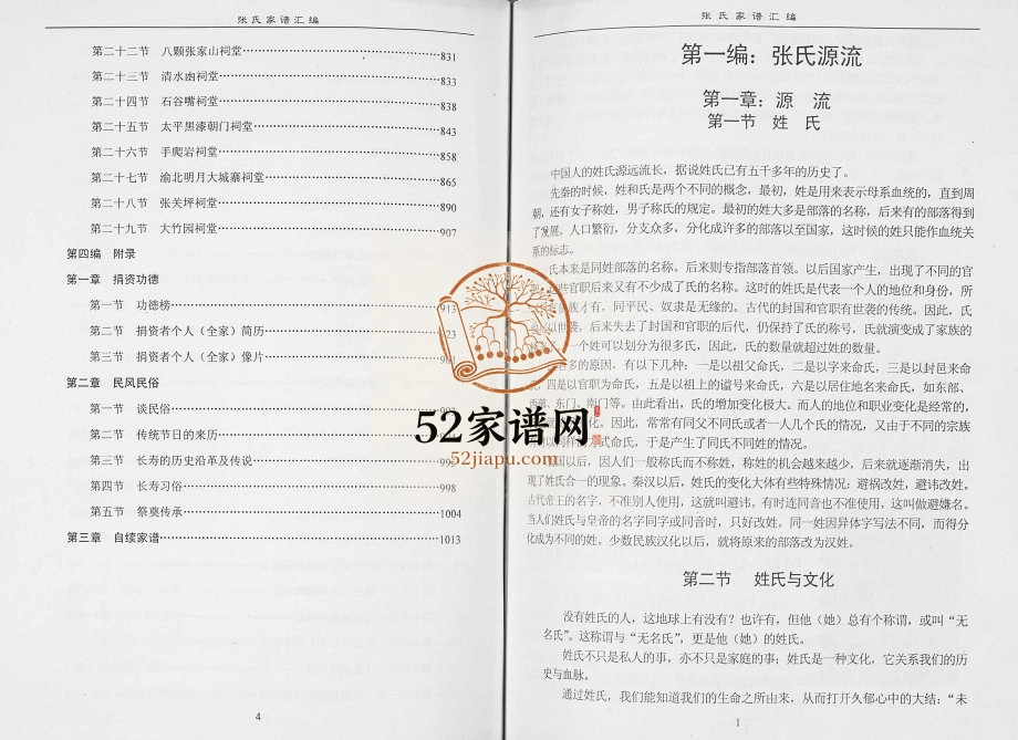 2010年修张氏家谱汇编 重庆 长寿张姓电子版族谱下载