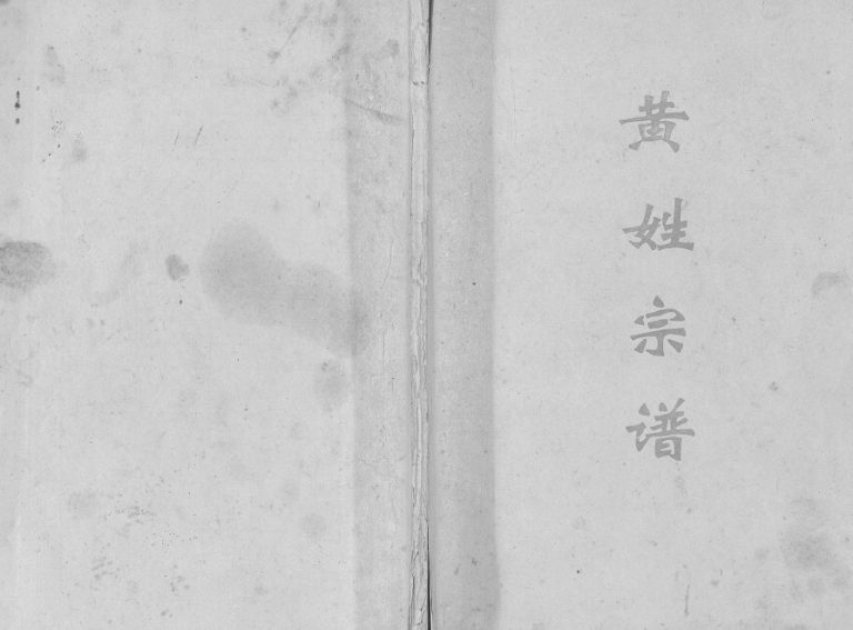1999年修黄姓宗谱[不分卷]重庆 云阳 奉节仁孝堂黄氏电子版族谱下载