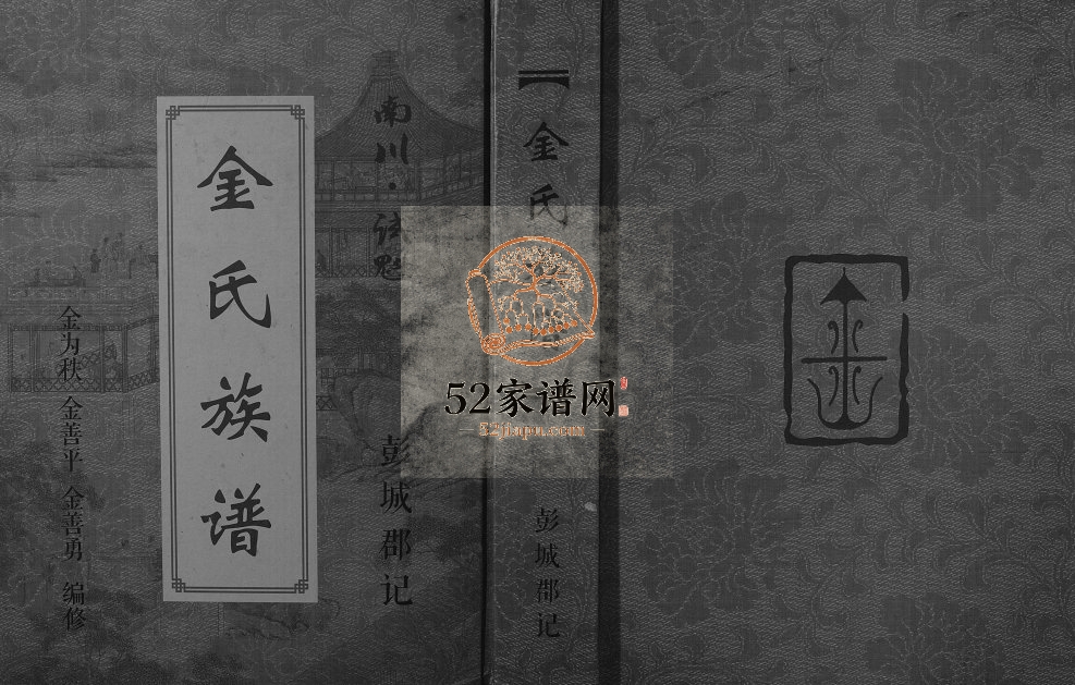 2018年修金氏族谱 重庆 南川金姓电子版家谱下载