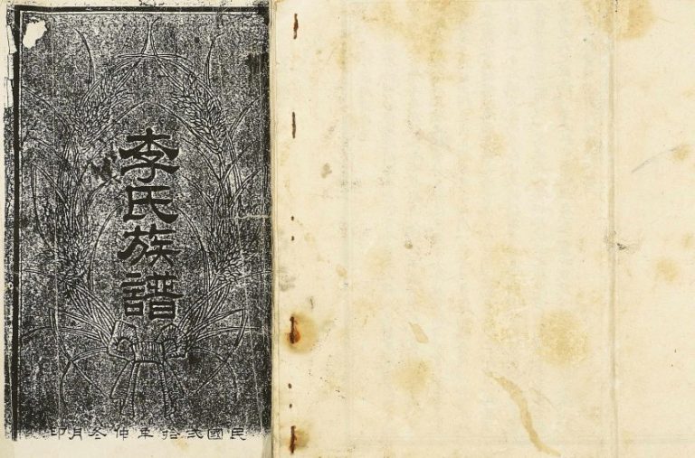 1928年修开县李氏族谱 开州区李姓电子版家谱下载