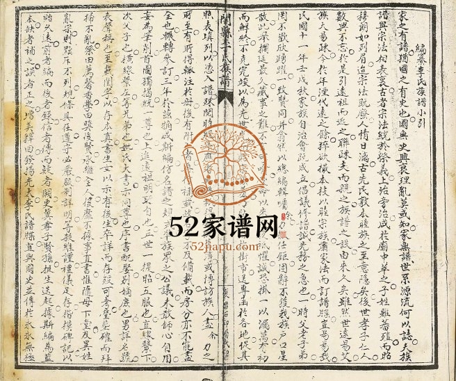 1928年修开县李氏族谱 开州区李姓电子版家谱下载