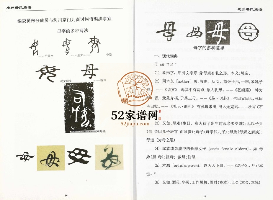 2016年修忠州母氏族谱 重庆 忠县母姓电子版家谱下载