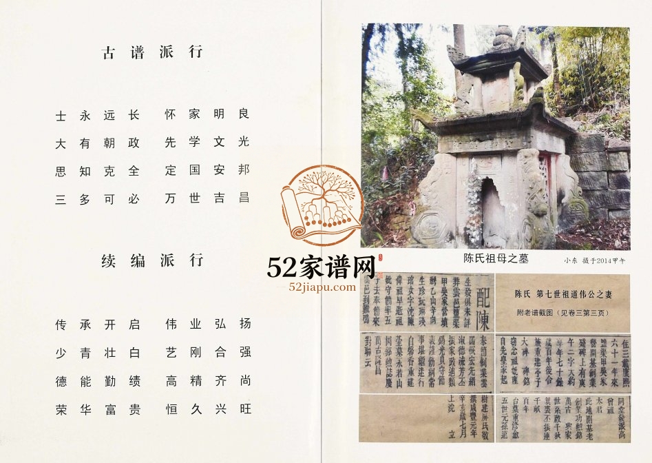 2014年修重庆云阳任氏族谱 任姓电子版家谱下载