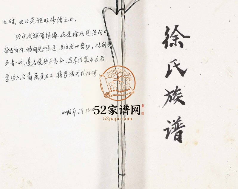 2014年修徐氏族谱 重庆 开州区 奉节 云阳徐姓电子版家谱下载