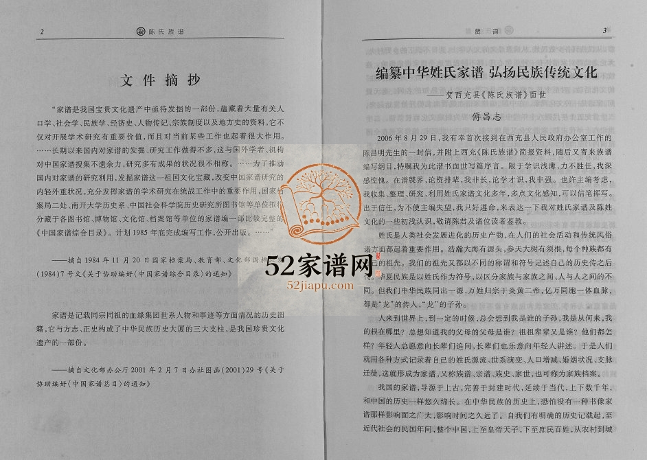 2006年修陈氏族谱[不分卷]四川西充陈姓电子版家谱下载