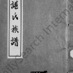1913年修谌氏族谱 四川资阳谌姓电子版家谱下载