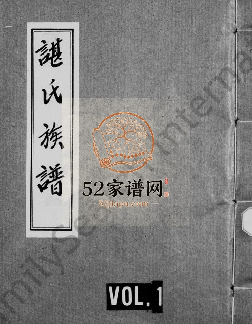 1913年修谌氏族谱 四川资阳谌姓电子版家谱下载