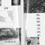 2016年修张姓家谱支族系 四川达州张氏电子版族谱下载