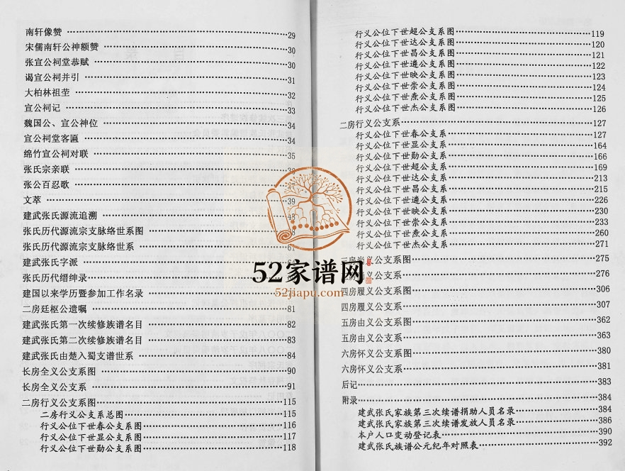 2008年三修建武张氏族谱 四川兴文张姓电子版家谱下载