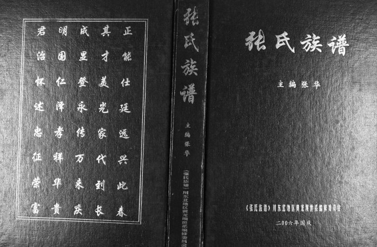 2006年修张氏族谱 四川达州黄龙坝世系张姓电子版家谱下载