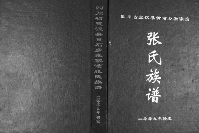 2009年修四川省宣汉县黄石乡张家湾张氏族谱张姓电子版家谱下载