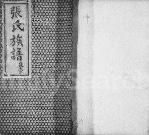 1922年修绵西张氏族谱[4卷]四川绵阳张姓电子版家谱下载