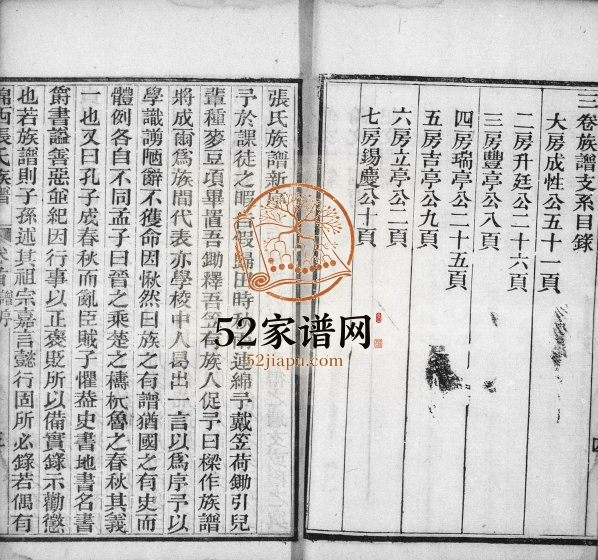 1922年修绵西张氏族谱[4卷]四川绵阳张姓电子版家谱下载