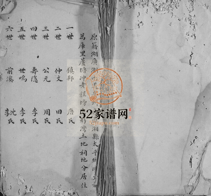 1901年修华氏家谱 四川双流华姓电子版族谱下载