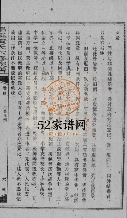 1994年墨溪黄氏六修族谱[12卷首4卷]四川泸定 江西萍乡黄姓电子版家谱下载