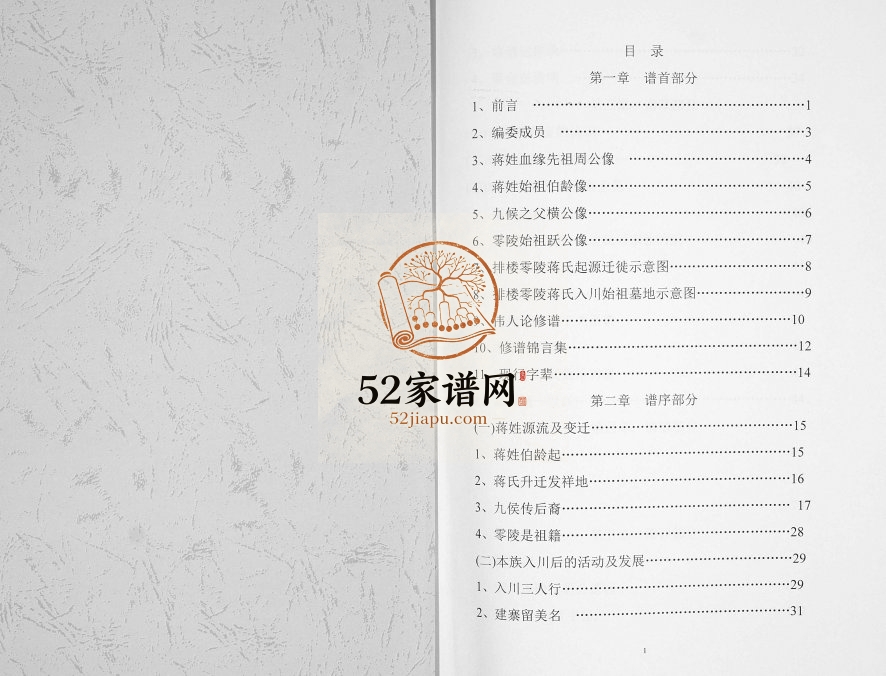 2009年修蒋氏族谱[不分卷]四川岳池蒋姓电子版家谱下载