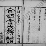1905年修合江金氏族谱 四川宣汉金姓电子版家谱下载