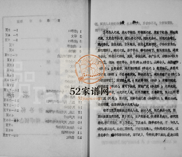 1989年续修李氏家谱 四川资阳李姓电子版族谱下载