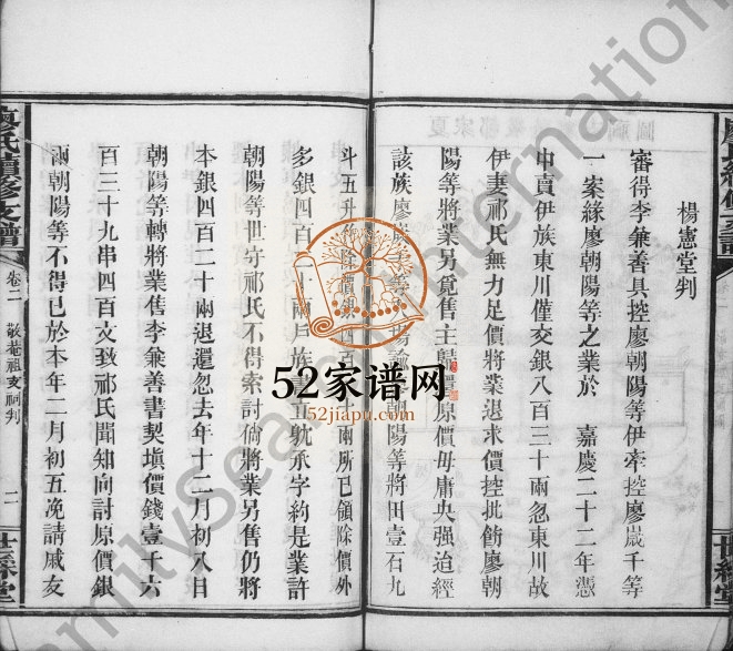 1930年资阳廖氏续修支谱 四川世彩堂廖姓电子版族谱下载